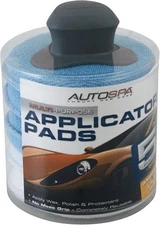 Carrand 45214 Gripper 5 Pack Applicator Pad Set with Reusable Canister