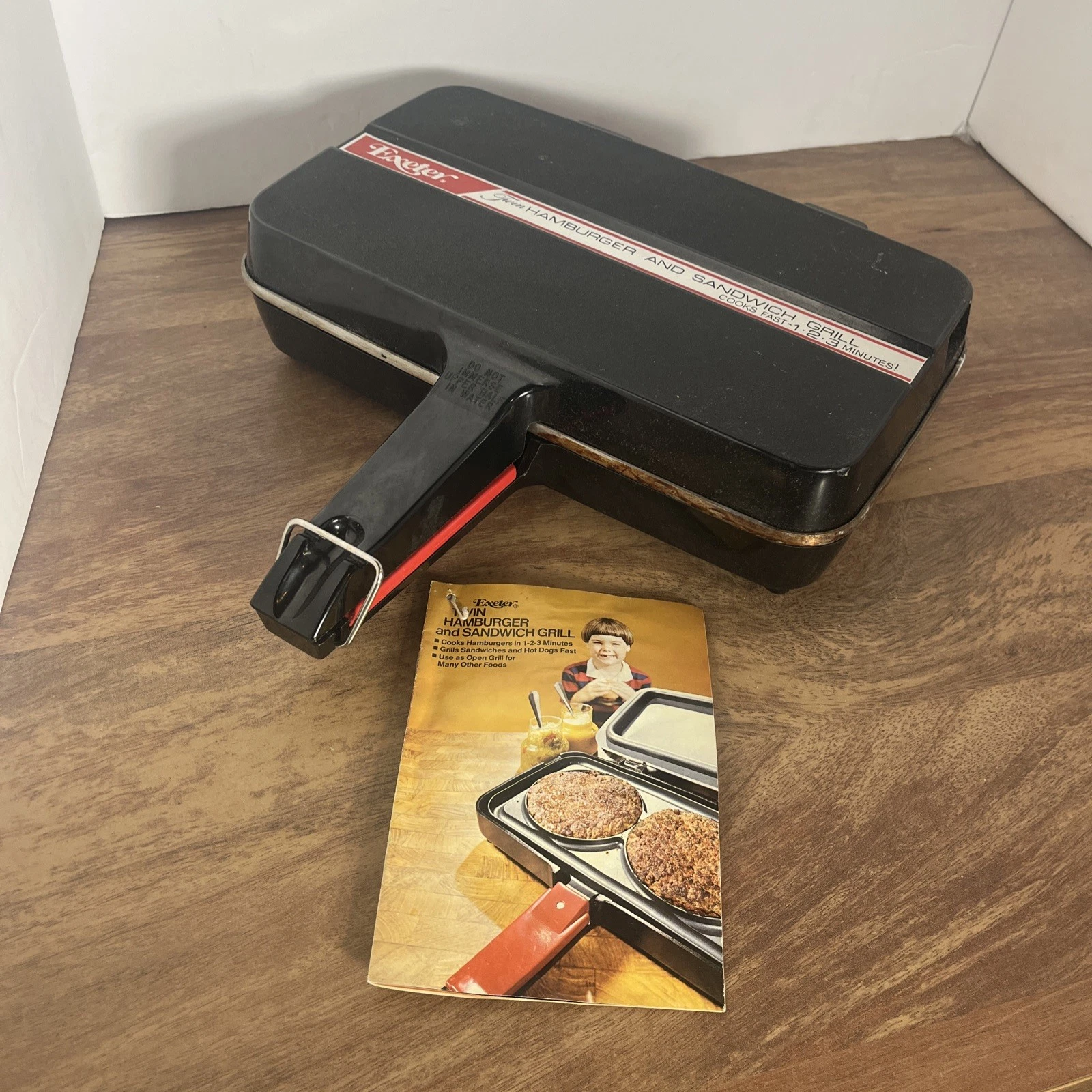 Vintage Exeter Twin Hamburger And Sandwich Grill
