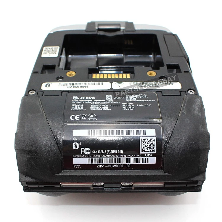 ZQ51-BCW000C-00 Zebra ZQ511 Thermal Mobile Printer WIFI Bluetooth BUW0000-00 - Image 3 of 4