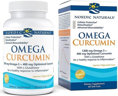 Nordic Naturals Omega Curcumin, 1000mg - 60 softgels (999,17 EUR/kg)