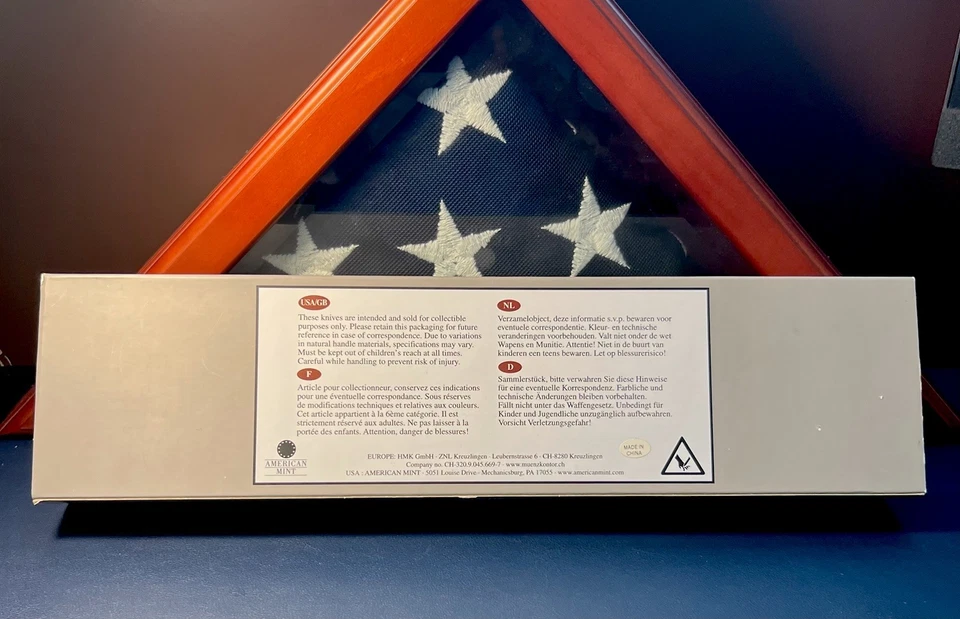 RARE🔥24k Gold Generals of The Confederacy Robert E. Lee Bowie Knife💎Box & CoA - Image 3 of 4