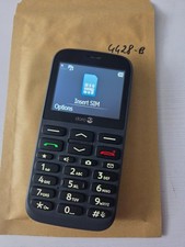 Doro 1370 2G Easy to Use Mobile Phone Unlocked Sim Free Black Grade B.