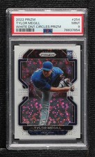2022 Panini Prizm Tier III White Donut Circle 4/5 Tylor Megill PSA 9 MINT 1g0v