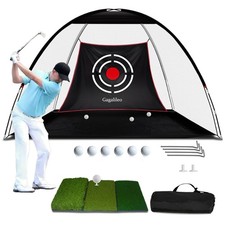 Portable Golf Net with Velvet Target