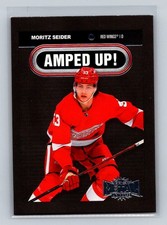 2021-22 SkyBox Metal Universe #AU-17 Moritz Seider Detroit Red Wings
