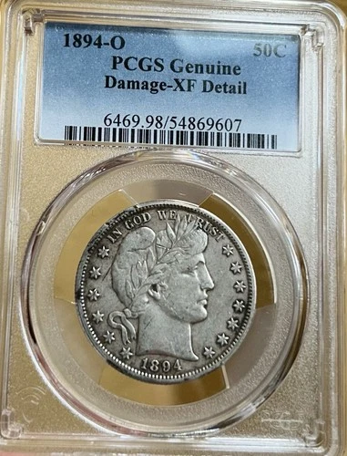 1894-O Barber Half Dollar 50c PCGS Certified XF Detail