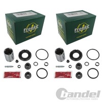 2X Frenkit Reparatursatz Bremssattel Hinten Passend FüR Toyota C-HR Yaris