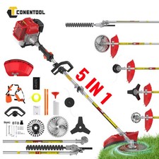 5 in 1 Petrol Strimmer 52cc Petrol Brush Cutter Multi Function Garden Tool