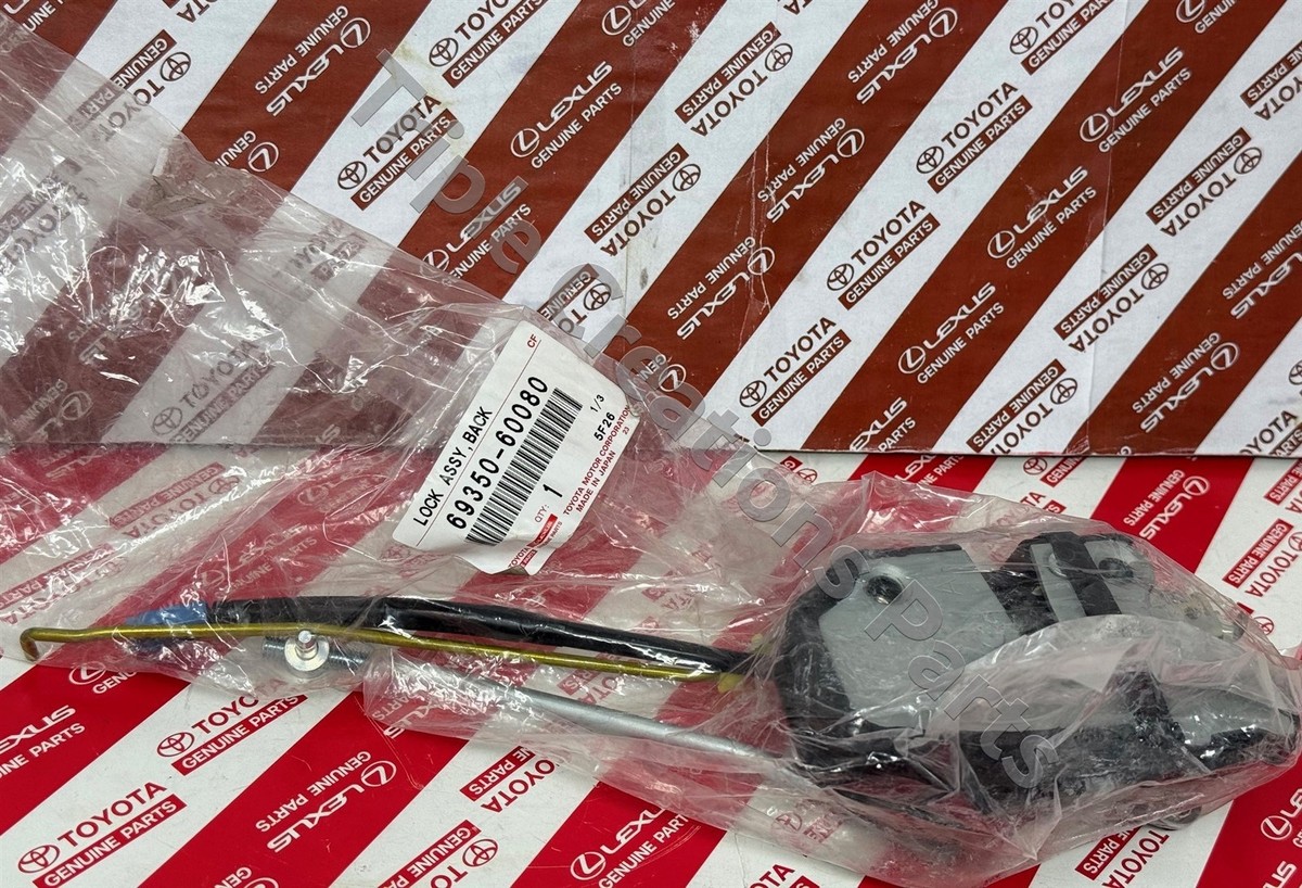 Toyota Genuine 69350-60080 Lock Assy Back Door 6935060080 OEM | eBay