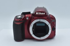Nikon D3100 DSLR Camera Body, Red 14.2MP For Parts or Repair