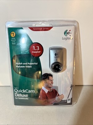 Logitech QuickCam Deluxe for Notebooks (960-000043) Sealed Cam - New