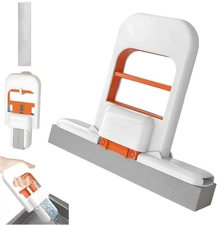 3 Mini Foldable Desktop Mop - Portable Mini Cleaning Mop,Sponge Mops,Wet/Dry Use