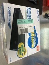 Apex DT250 Digital TV Converter Box With Analog Pass Through New In Box 