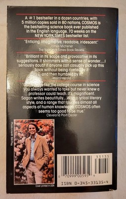 Cosmos The Complete Collection 7 VHS Set & Book Carl Sagan