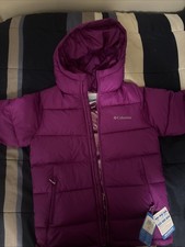 Columbia Youth Pike Lake II Hooded Jacket Blue/Turquoise, Size M