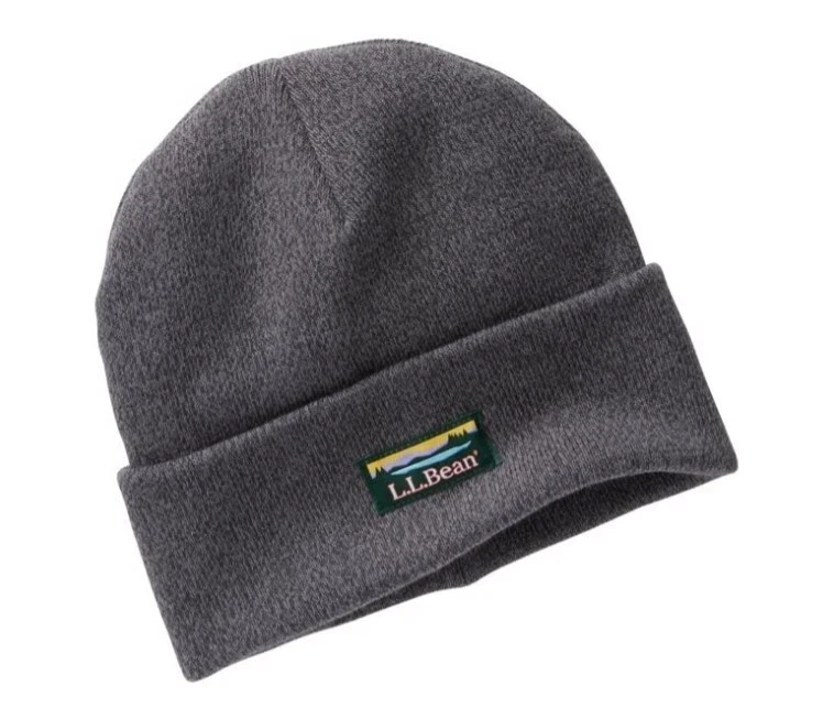 L.L. Bean Men’s or Women’s Knit Beanie, Charcoal Wide Cuff Warm Winter Hat, OS
Opens in a new window