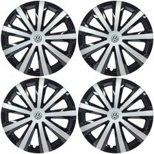  Fits Volkswagen Jetta Golf Passat Prt-1046-15s-ib 15 Hubcaps Logo Set4