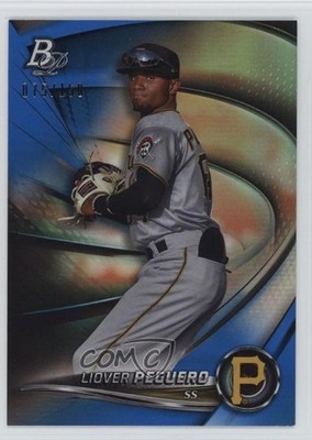 2022 Bowman Platinum Top Prospects Blue 75/150 Liover Peguero #TOP-3 1ti6