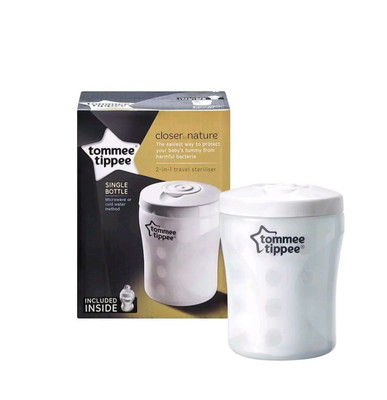 Tommee Tippee Single Baby Bottle Steriliser Travel use with