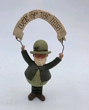 Blossom Bucket Suzi Skoglund Luck Of The Irish Leprechaun St. Patrick's Day 4"