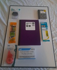 Pen Gear Composition Book Wide Ruled 80 Sheets Solid Purple School Lot of 7