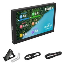 Black 5" USB Computer Secondary Screen CPU GPU RAM HDD PC Data Monitor Panel aa