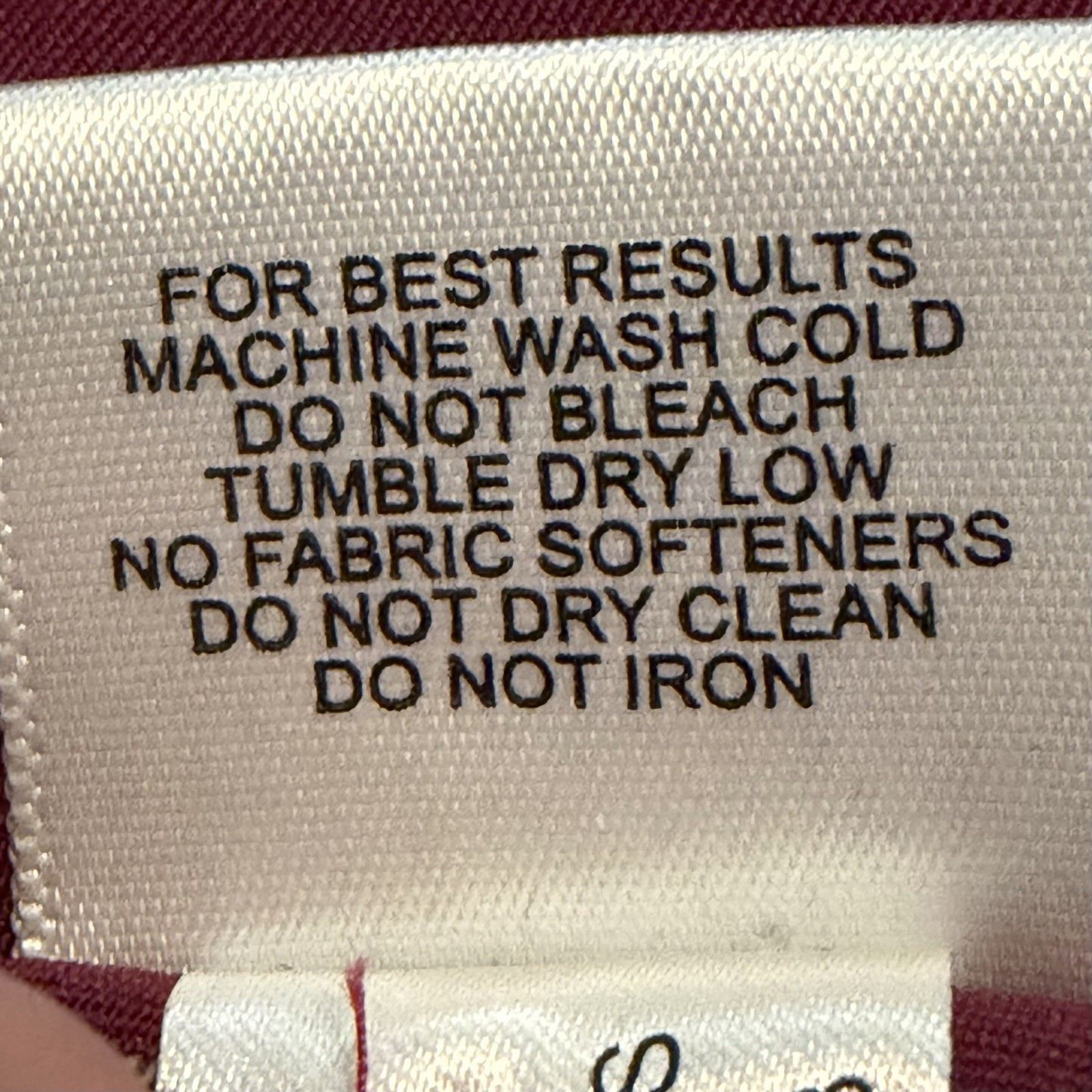 Peter Millar Performance Stretch Polo Maroon Men’… - image 6