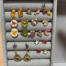 Disney Woman Pooh Princess Mickey Egg Cheshire Cat Earrings Bulk Limited Edition