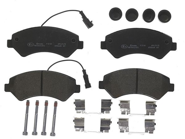 Bremsbelagsatz Vorne -System FüR Fiat Ducato 250 Pritsche Opel Ab 14-> 77367093-image