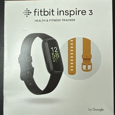 Fitbit Inspire 3 Health and Fitness Tracker Bundle