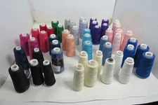 NEW & Used Maxi-Lock & Sure Lock Serger Thread Spools Various Colors Lot Of 49!!