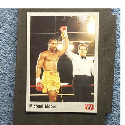 AW Sports 1991 All World Boxing Michael Moorer #116 Base Set Trading Card