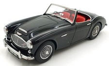 Kyosho 1/18 Scale Diecast 08149BK - Austin Healey 3000 MK 1 BN7 - Black