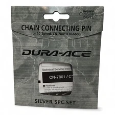 Dura ace chain pin Shimano 10 speed set of 5pcs NOS Road bike Chain Retro