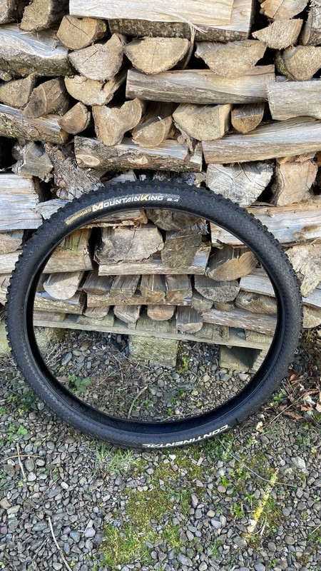 Continental Mountain King Tyres x2 Pair 26x2.4