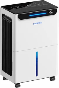 2500 Sq.ft Dehumidifier for Basement - 34 Pints, Drain Hose & Humidity Control L