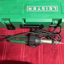 Leister Triac ST Heat Gun Hot Air Tool With Case Used