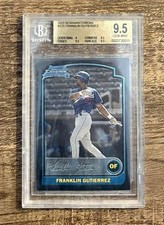 2003 Bowman Chrome #225 Franklin Gutierrez RC BGS 9.5 Los Angeles Dodgers