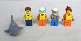 Lego City 60166 Heavy-Duty Rescue Helicopter 100% Complete W/Minifigures/Manuals