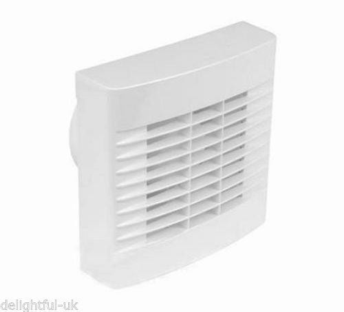 Kitchen Wall Extractor Fan with Pullcord 150mm Duct Wall Mount - Airvent 438170 - Image 2