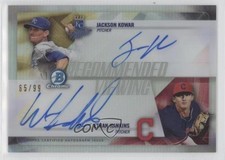 2018 Bowman Draft 65/99 Jackson Kowar Ethan Hankins #RVA-KH Auto 03hd