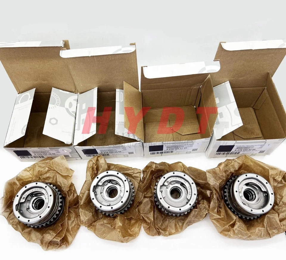 Ajustador de árbol de levas 4 piezas para motor Mercedes Benz E550 E63 ML550 S550 M278 EE. UU. Foto 2 de 4
