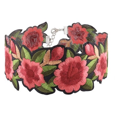 Frauen Chic Stickerei Choker Spitze Halskette Gothic Choker Schmuck Kragen