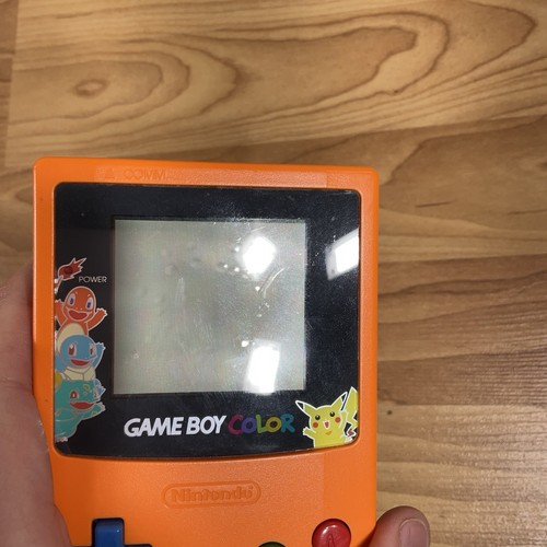 Nintendo Game Boy Color Pokemon Center 3rd Anniversary Edition- Orange Working - Picture 3 of 17