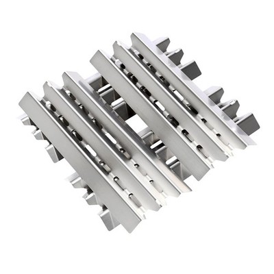 40x15.2cm Edelstahl Brennerabdeckung Ersatzteile für Broilking Baron, Broilma...