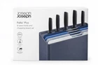 Joseph Joseph Folio Plus 8-Piece Knife & Chopping Board Set – Graphite | Compact