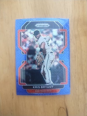 Kris Bryant 2022 Prizm #35 Blue Mojo San Francisco Giants