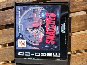 Snatcher Sega Mega-CD PAL Complete CIB | Rare Konami | Tested & Authentic