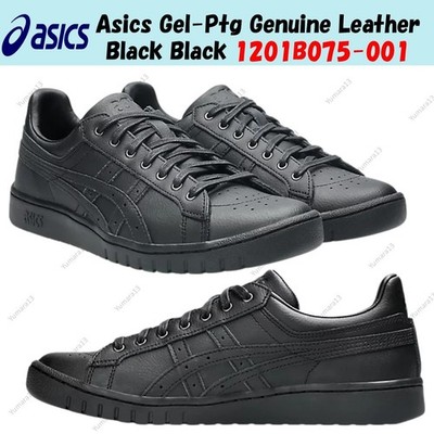 Asics Gel-Ptg Genuine Leather Black Black 1201B075-001 Men's Size