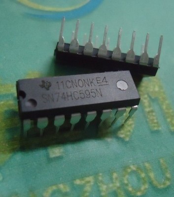 1PC  SN74HC595N 74HC595 8-Bit Shift Register DIP-16 IC #zc